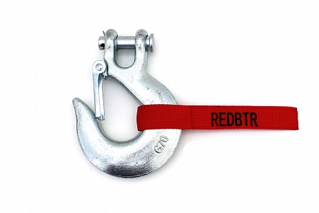 Winch cable hook (closed) redBTR 1/2”