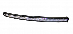 Лайт-бар светодиодный (балка) серия PRO 300W (3W*100), 2-рядный 131 см, IP68, изогнутый, 5D