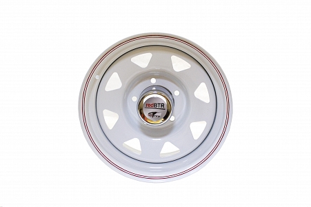 Steel wheel redBTR 8х15/6х139,7 D110 ET-19 white