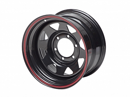Steel wheel redBTR 8х15/6х139,7 D110 ET-25 white