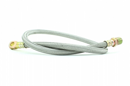 Front/rear steel braided brake hose for UAZ, 730mm (lift +100 mm)